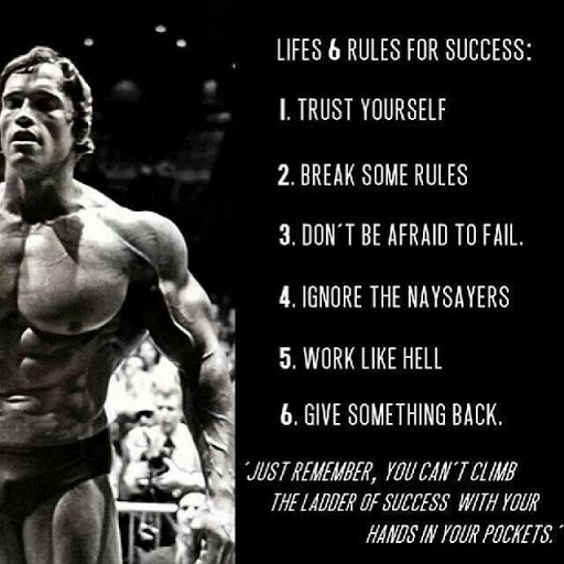 Follow these fitness rules...